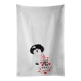 thumbnail image 1 of Carolines Treasures WDK4033WTKT 28 x 19 in. Unisex Shih-Tzu Black & White No.1 So Loved White Dish Towels Kitchen Towel - Set of 2, 1 of 3
