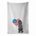 thumbnail image 1 of Carolines Treasures WDK4120WTKT 28 x 19 in. Unisex Doodle Black No.3 Patriotic White Dish Towels Kitchen Towel - Set of 2, 1 of 3