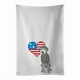 thumbnail image 1 of Carolines Treasures WDK4147WTKT 28 x 19 in. Unisex Doodle Silver No.2 Patriotic White Dish Towels Kitchen Towel - Set of 2, 1 of 3