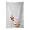 thumbnail image 1 of Carolines Treasures WDK5046WTKT 28 x 19 in. Brown White Smooth Jack Russell Terrier Easter White Kitchen Towel, Set of 2, 1 of 3
