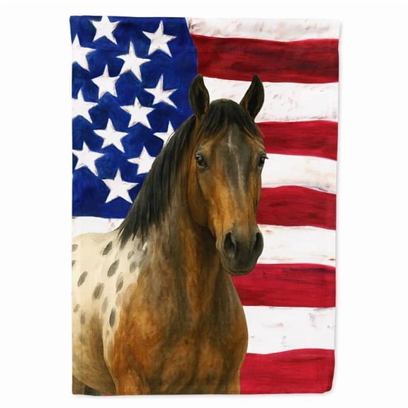 Carolines Treasures WDK6473CHF 40 x 28 in. Blanket Andalusian Horse American House Flag