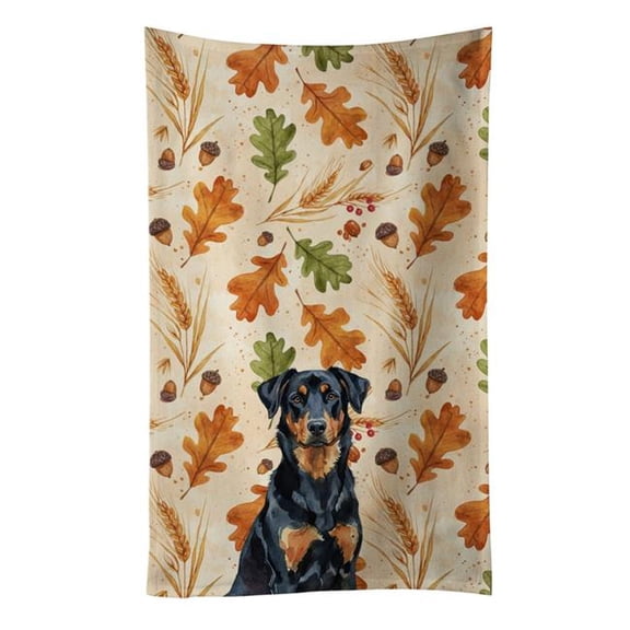 Carolines Treasures WDK7706KTWL 25 x 15 in. Beauceron Heirloom Fall Kitchen Towel