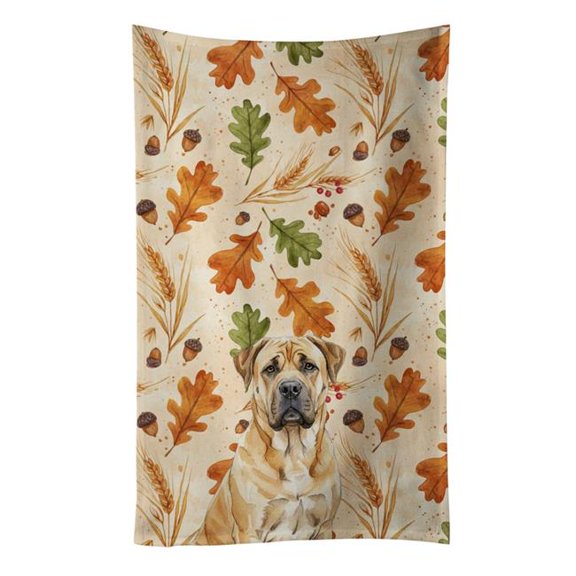 Carolines Treasures WDK7721KTWL 25 x 15 in. Fawn Boer Boel Heirloom Fall Kitchen Towel