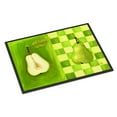 thumbnail image 1 of Carolines Treasures WHW0121JMAT Pear by Ute Nuhn Doormat 24x36 36"L x 24"W multicolor, 1 of 4