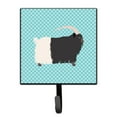 thumbnail image 1 of Carolines Treasures BB8061SH4 Welsh Black-Necked Goat Blue Check Leash or Key Holder, 1 of 1