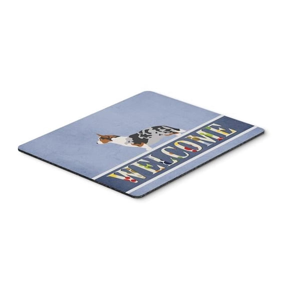 Carolines Treasures Welsh Corgi Cardigan Welcome Mouse Pad - Hot Pad Or Trivet