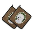 thumbnail image 1 of Carolines Treasures  Westie Pair of Pot Holders 7.5 x 3 x 7.5 in., 1 of 1