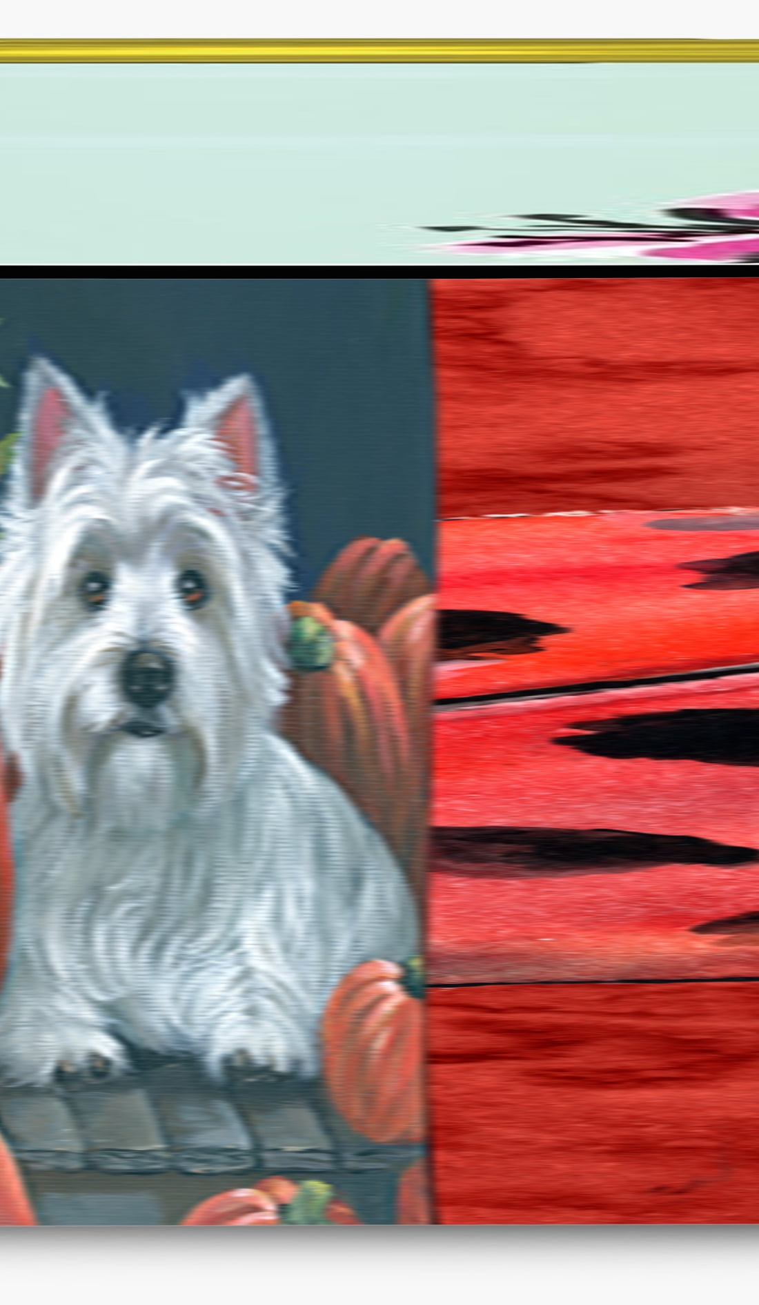 Carolines Treasures Westie Pumpkins Tall Boy Hugger Tall Boy multicolor