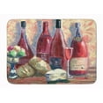 thumbnail image 1 of Carolines Treasures  Wine & Cheese by David Smith Machine Washable Memory Foam Mat, 1 of 1