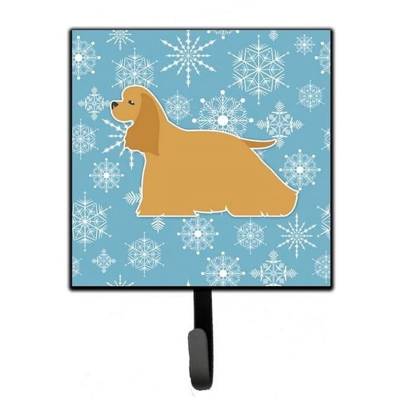 Carolines Treasures BB3486SH4 Winter Snowflake Cocker Spaniel Leash or Key Holder