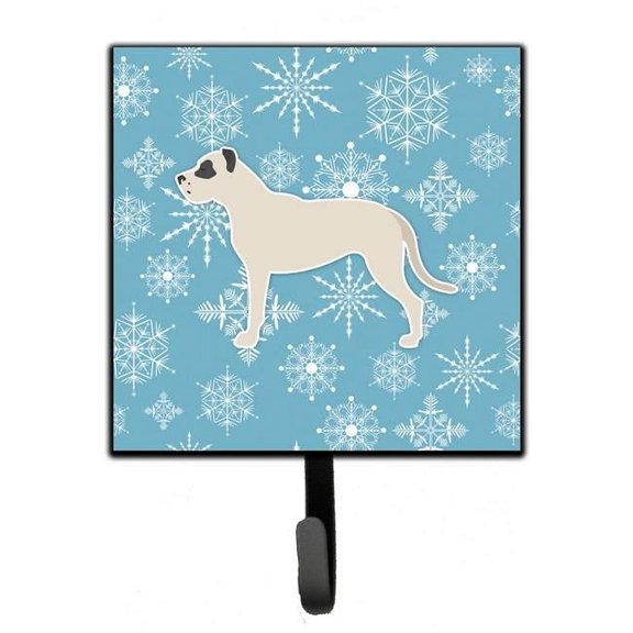 Carolines Treasures BB3567SH4 Winter Snowflake Dogo Argentino Leash or Key Holder