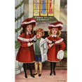 thumbnail image 1 of Carols In Church By Hilda Dix Sandford Poster Print By Mary Evans Picture Librarypeter & Dawn Cope Collection, 1 of 3