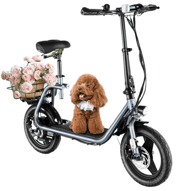 Caroma 500W Electric Scooter for Adults, 48V, 14 inch, 20MPH, 25 Miles