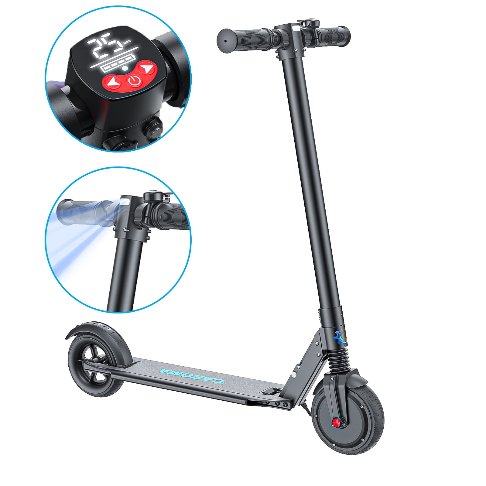 Caroma Plus Adults Electric Scooter High Performance Fast 420W Motor