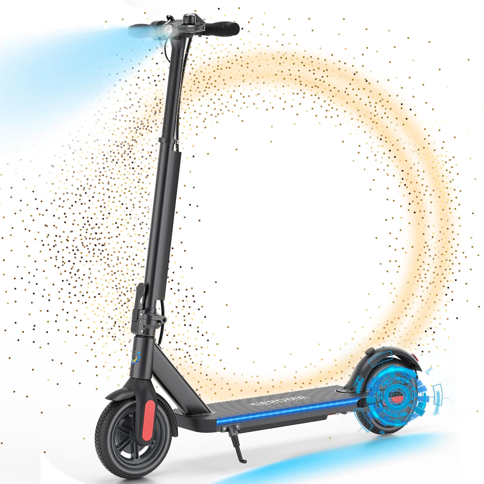 Caroma Electric Scooter Adults Peak 600W Motor,15/20 Miles Long Range
