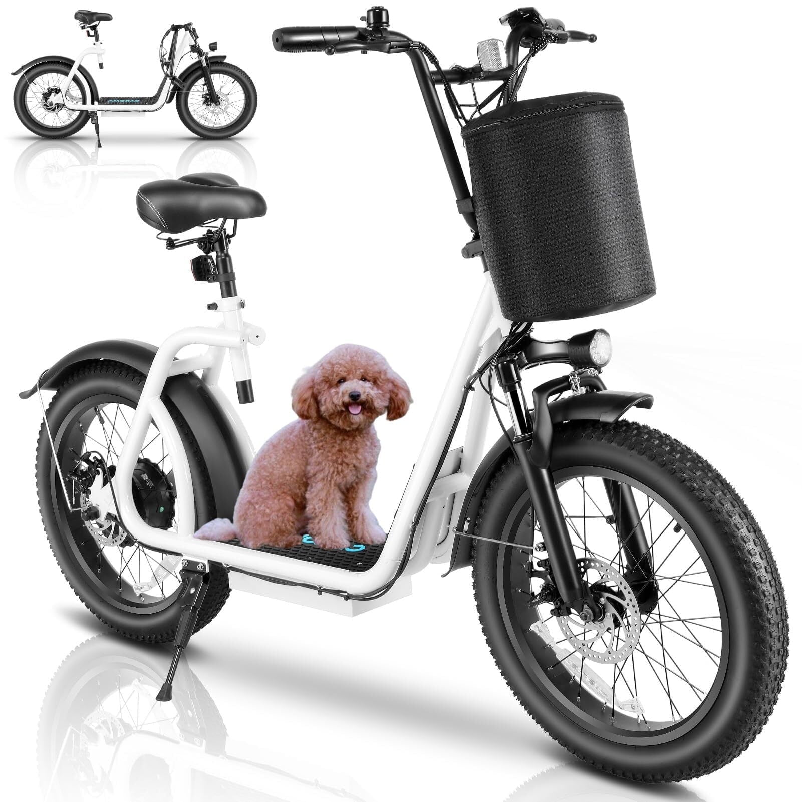 caroma-peak-819w-electric-scooter-48v-20mph-20-tire-30miles