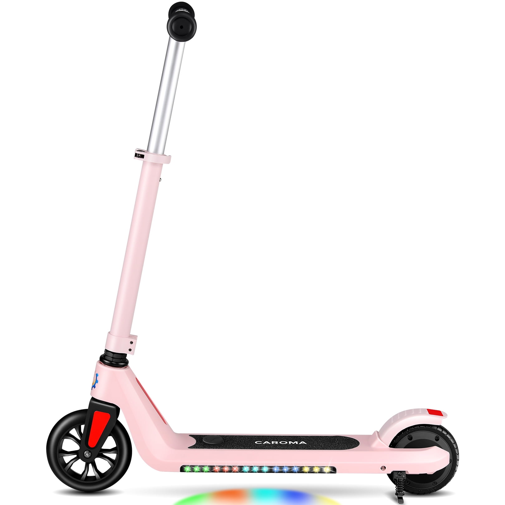 Caroma Electric Scooter for Kids Ages 6+ with LED Display & Adjustable