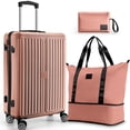 thumbnail image 1 of HOTEEL 3 Piece Carry On Luggage Sets,Lightweight Travel Suitcase Set with TSA Lock & Spinner Wheels, 1 of 8