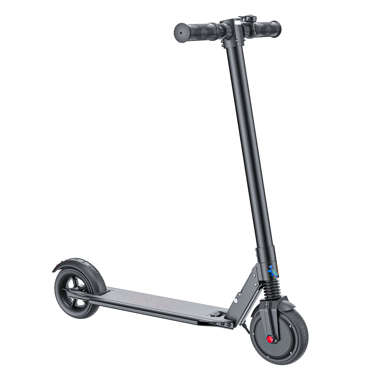 COBIZI Electric Scooter for Adult & Teen,Top 15.5 Mph & 10-15 Long Miles Range, 250W Motor Foldable Kick Scooters with LED Display and Braking System,Black