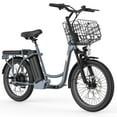 thumbnail image 1 of Caroma Peak 560W Electric Scooter Adults, 36V Removable Battery, Up to 15Miles&20MPH, 20" Fat Tire Off-Road E Scooter with Basket&Adjustable Seat, Foldable Adult Electric Scooter for Commuting, 1 of 8