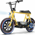 thumbnail image 1 of Caroma Peak 819W Electric Scooters with Seat for Adults, 16" Fat Tire for All-Terrain, 25Miles Max Range, 20mph Top Speed, Commuter Ebike for Adults&Teens, Motorcycle Style, 1 of 9