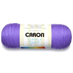 Caron Acrylic Grape Yarn, 315 yd