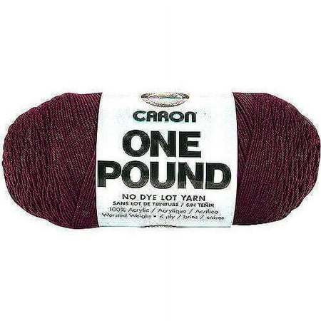 Caron Acrylic Natura One Pound Deep Violet Yarn, 1 Each