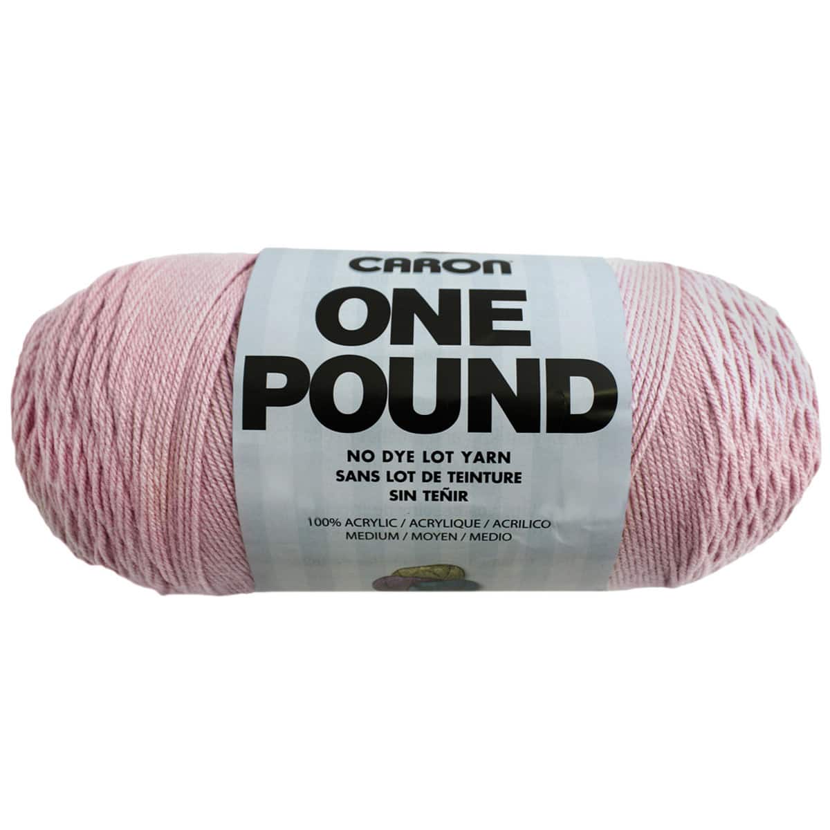 Caron Acrylic Yarn, Machine Washable and Dryable, 812 Yards, 1 Pound