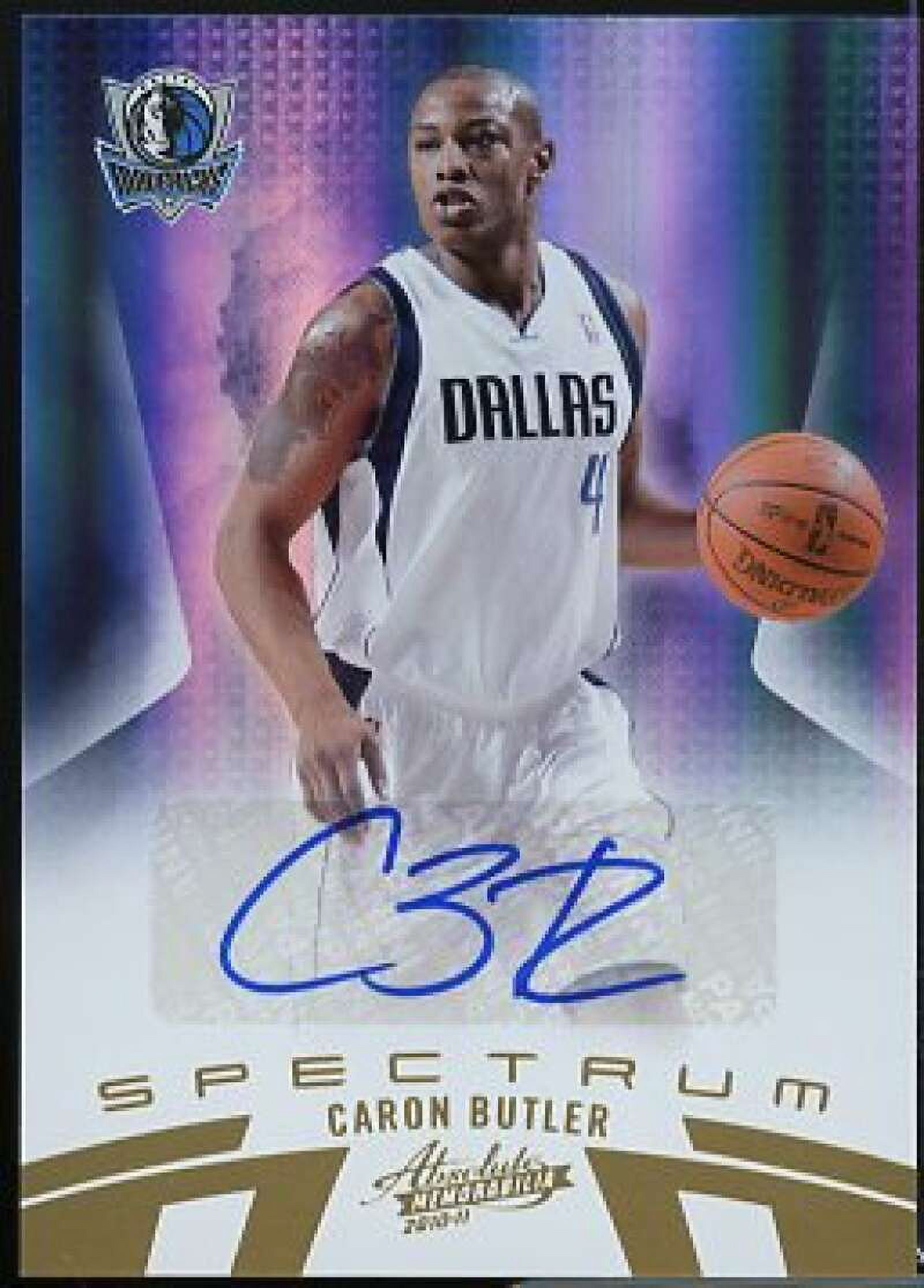Caron Butler Card 2010-11 Absolute Memorabilia Spectrum Signatures Gold ...
