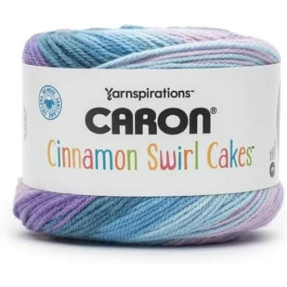 Caron Cinnamon Swirl Cakes Yarn - Twilight Surf