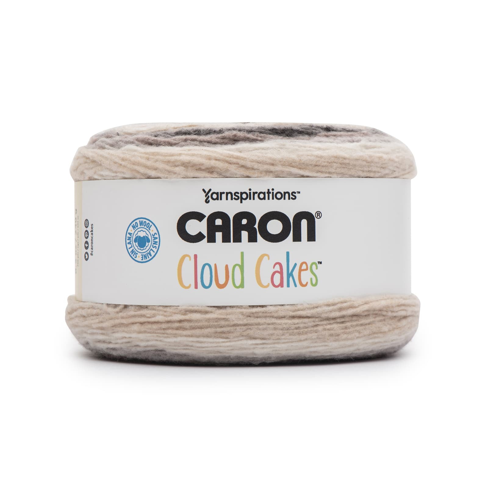 Caron Cloud Cakes 250g - Graphite