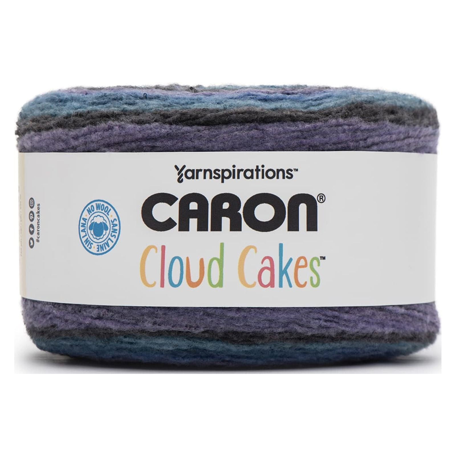 Caron Cloud Cakes Yarn 240g Boundless POG 100% Polyester