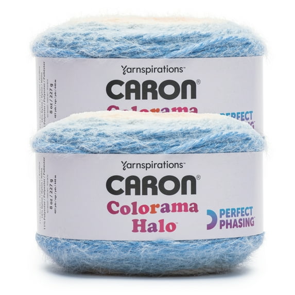 Caron® Colorama Halo™ #5 Bulky Blend Yarn, Amber Ocean 8oz/227g, 481 Yards (2 Pack)