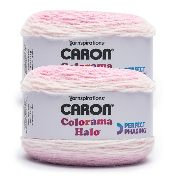 Caron® Colorama Halo™ #5 Bulky Blend Yarn, Orchid Frost 8oz/227g