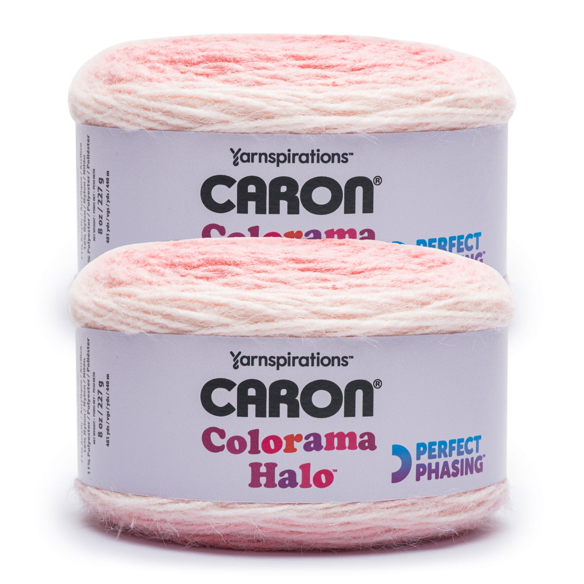 Caron® Colorama Halo™ #5 Bulky Blend Yarn, Silver & Gold 8oz/227g, 481  Yards (2 Pack) 
