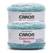 Caron  Colorama Halo  #5 Bulky Blend Yarn, Rose Garden 8oz/227g, 481 Yards 2 Pack