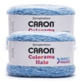 thumbnail image 1 of Caron® Colorama Halo™ #5 Bulky Blend Yarn, Ultra Marine 8oz/227g, 481 Yards (2 Pack), 1 of 12