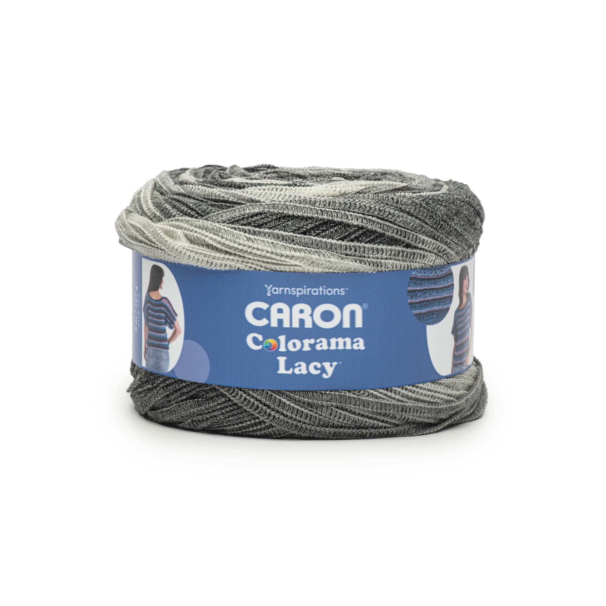 COROTON　14枚 Caron® Colorama Lacy™ #5 Bulky Acrylic Yarn, Cobblestones 8oz/227g