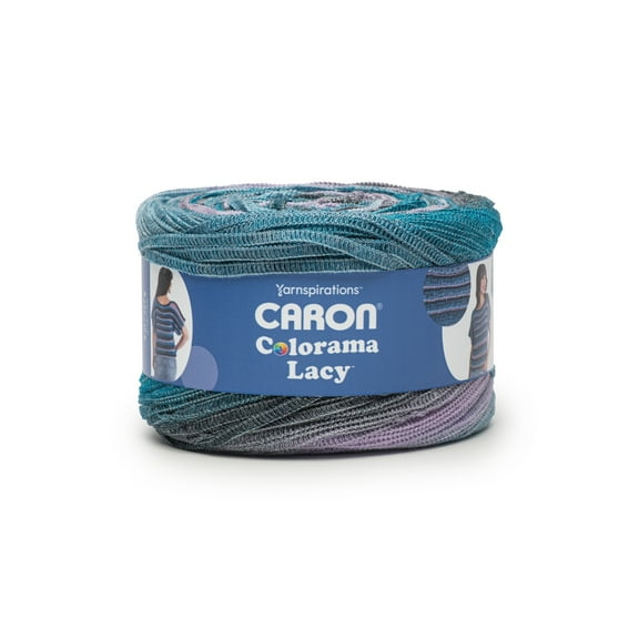 Caron® Colorama Lacy™ #5 Bulky Acrylic Yarn, Midnight Blues 8oz/227g 361 Yards