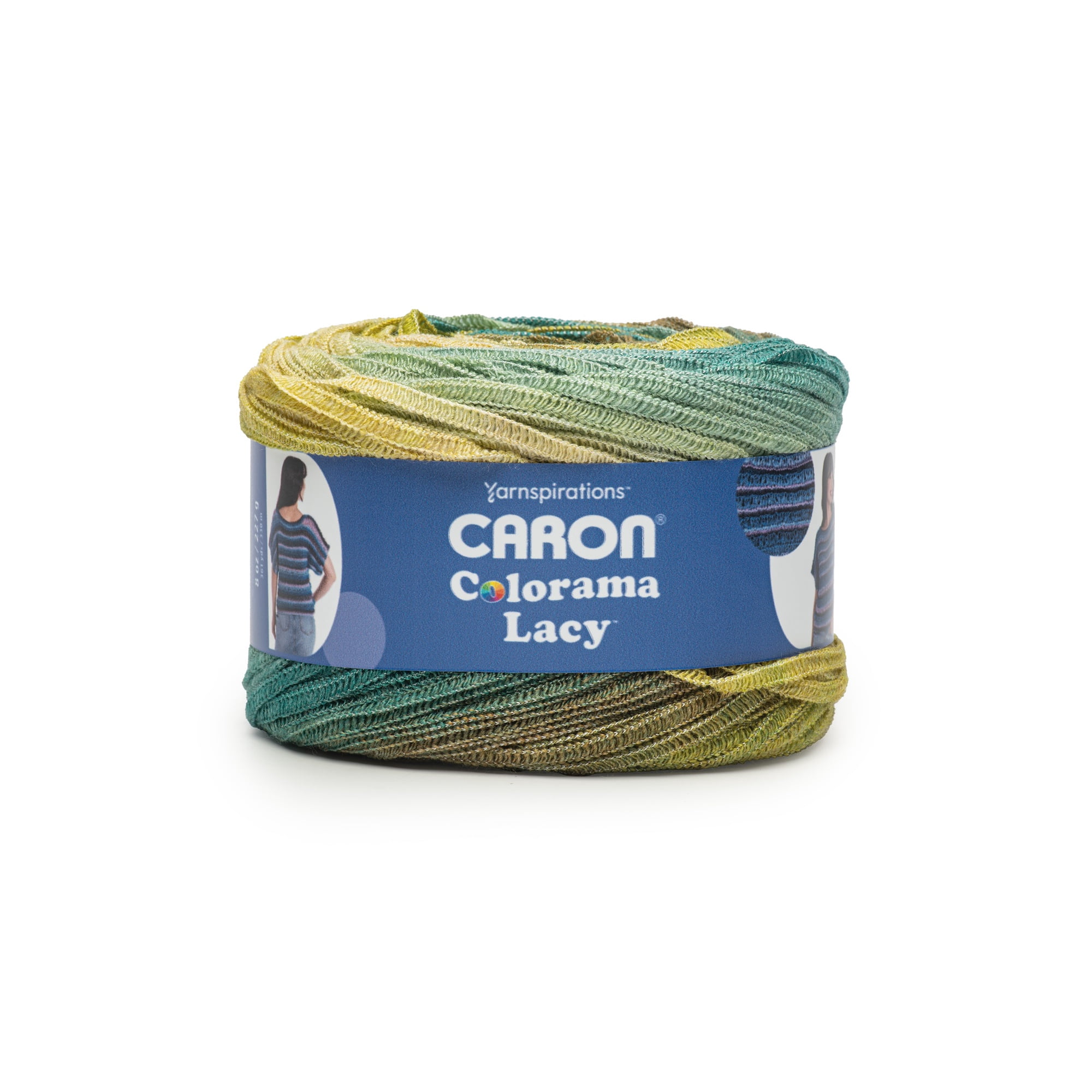 Caron® Colorama Lacy™ #5 Bulky Acrylic Yarn, Teaky Teal 8oz/227g 361 Yards