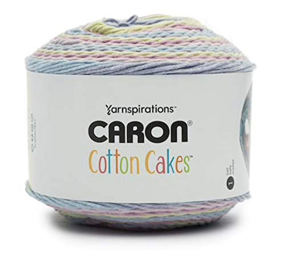 Caron Cotton Cakes Self Striping Yarn 530 yd/485 m 8.8 oz/250 g