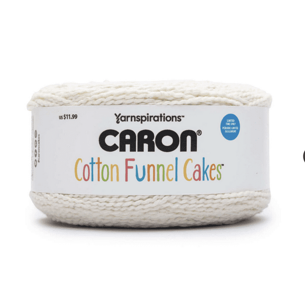 Caron Cotton Funnel Cakes Cumulus Knitting & Crochet Yarn