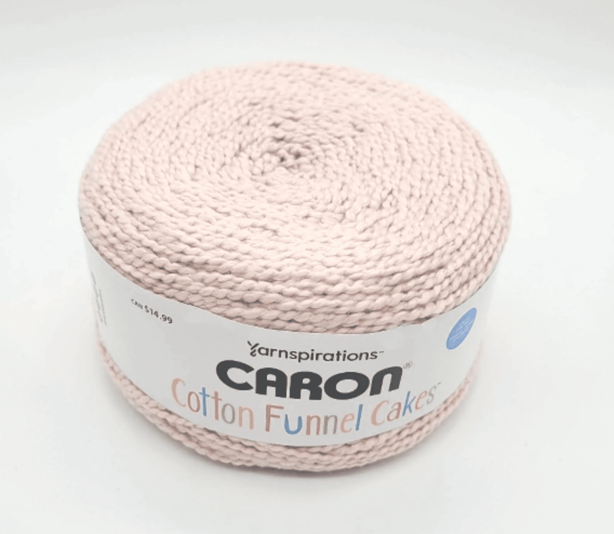 Caron Cotton Funnel Cakes Primrose Knitting & Crochet Yarn
