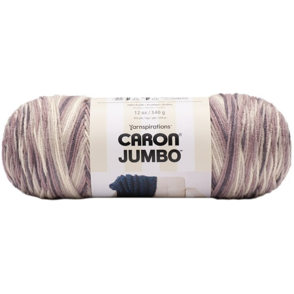Caron Jumbo Print Yarn-Gravel