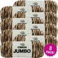 thumbnail image 1 of Caron Jumbo Print Yarn - Chocolate, Multipack of 8, 1 of 2