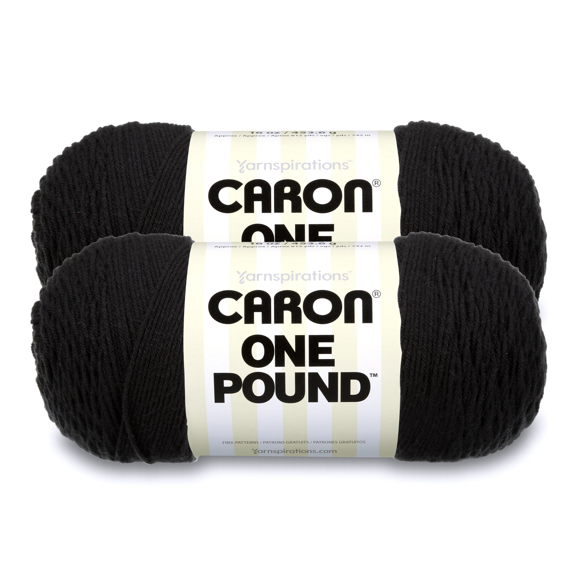 Caron One Pound Yarn, Medium Grey