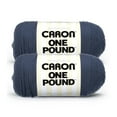 thumbnail image 1 of Caron® One Pound™ #4 Medium Acrylic Yarn, Cape Cod Blue 16oz/454g, 812 Yards (2 Pack), 1 of 9