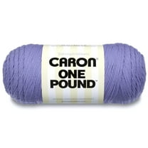 Caron One Pound 4 Medium Acrylic Yarn, Lavender Blue 16oz/454g, 812 Yards