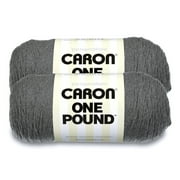 Caron® One Pound™ #4 Medium Acrylic Yarn, Soft Pink 16oz/454g, 812 Yards (2 Pack)