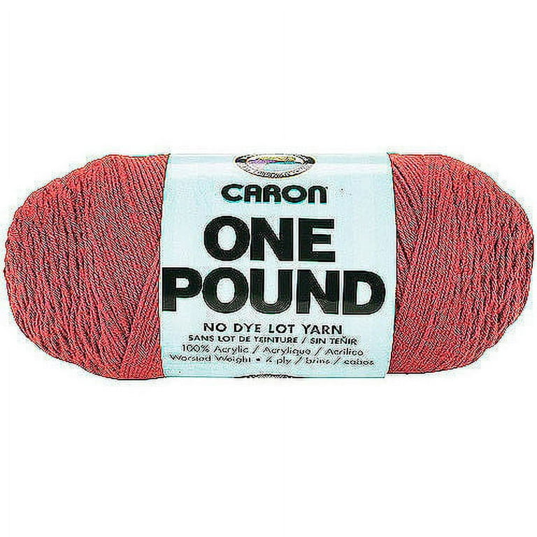 Caron One Pound Yarn Worsted Weight 4 Ply 16 Oz. Espresso 581 Lot of 2  Brown